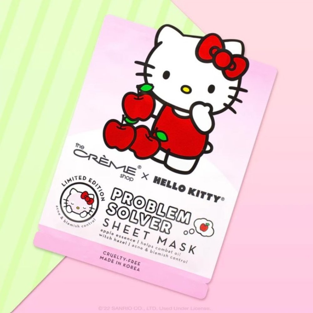 The Crème Shop x Hello Kitty ‘Problem Solver’ Sheet Masks Limited Edition 3 Pack - Picture 5 of 7